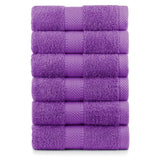 Terry Cotton Hand Towels - 520 Gsm - Set of 6