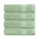 Terry Cotton Bath Towels - Set of 4 - 660 Gsm Thick
