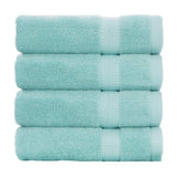 Terry Cotton Bath Towels - Set of 4 - 660 Gsm Thick
