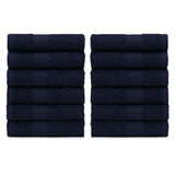 Terry Cotton Washcloth Towels - Set of 12