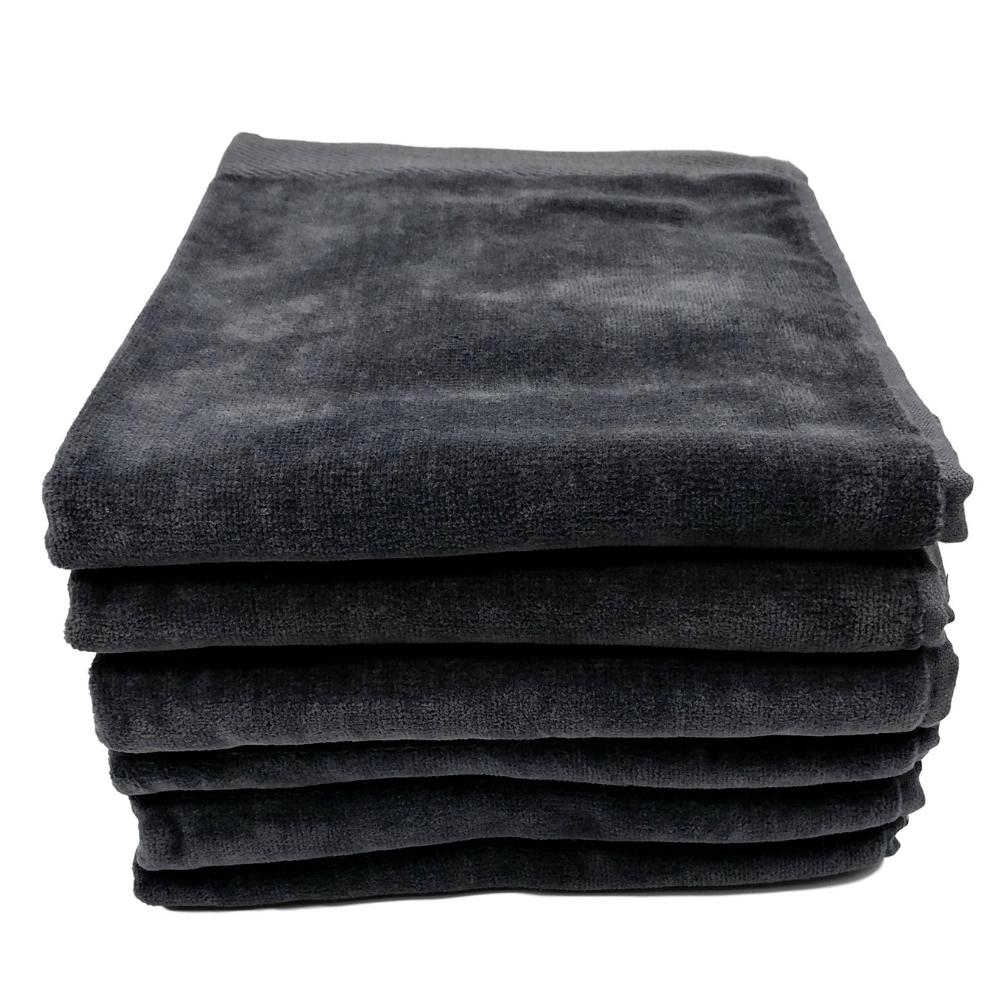 Terry Velour Hand Towels - Set of 6