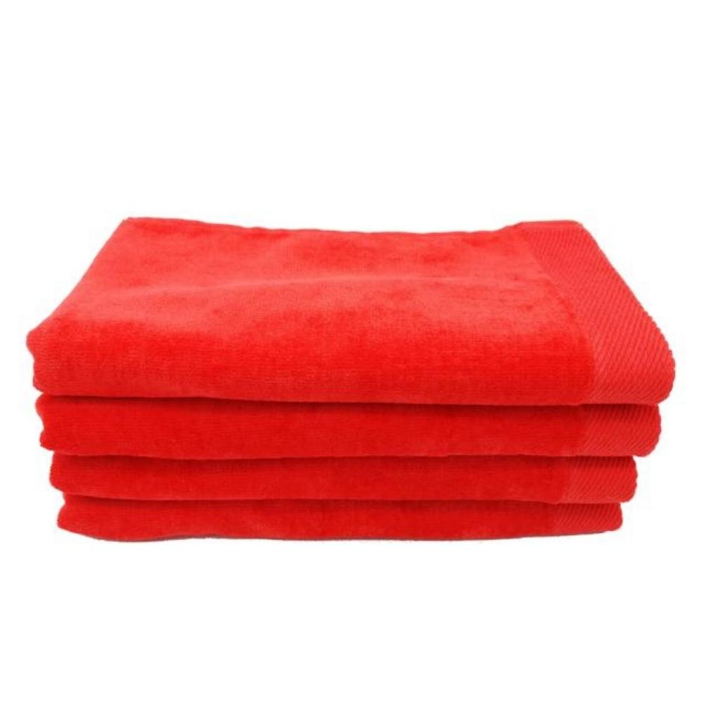 Terry Velour Gym Towels - Set of 4