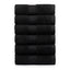 Terry Cotton Thick Hand Towels - 660 GSM Set of 6