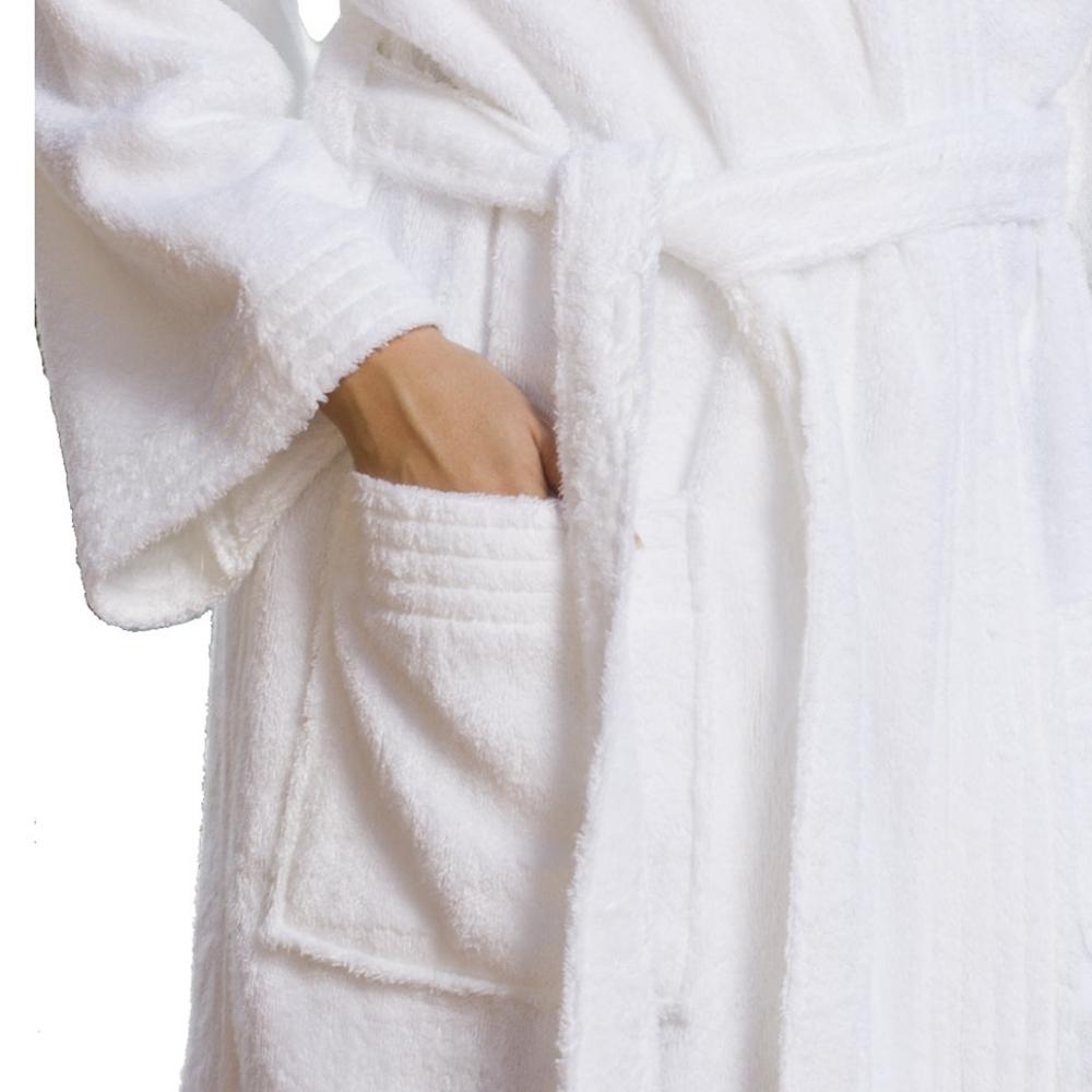 Thigh Length Terry Bamboo Kimono Robes