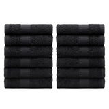 Terry Cotton Washcloth Towels - Set of 12