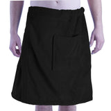 Water Absorbent Microfiber Men's Spa Wrap Towels