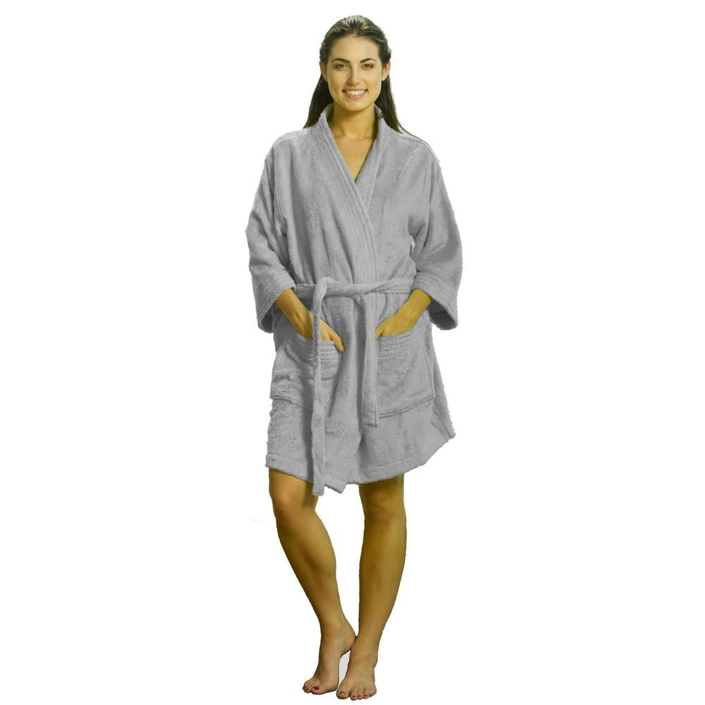 Thigh Length Terry Bamboo Kimono Robes