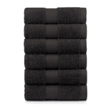 Terry Cotton Hand Towels - 520 Gsm - Set of 6