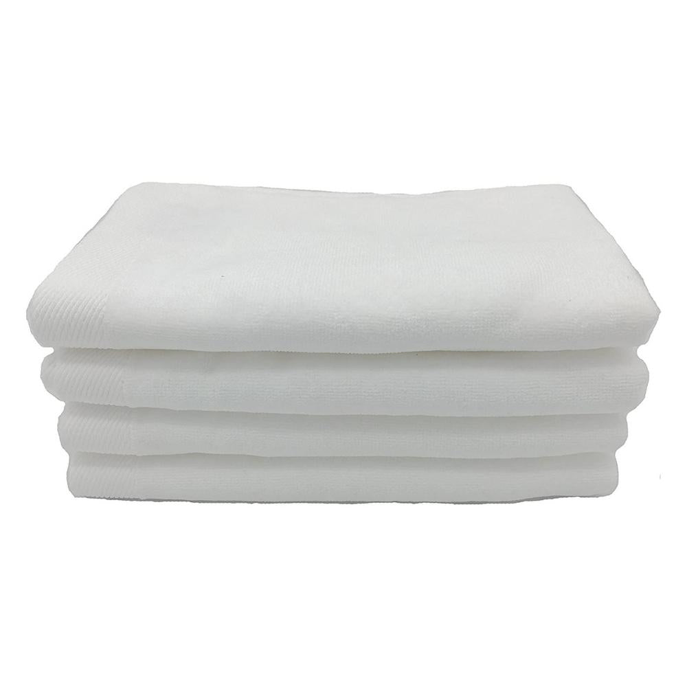 Terry Velour Gym Towels - Set of 4