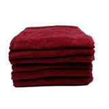 Terry Velour Hand Towels - Set of 6