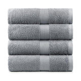 Terry Cotton Bath Towels - Set of 4 - 660 Gsm Thick