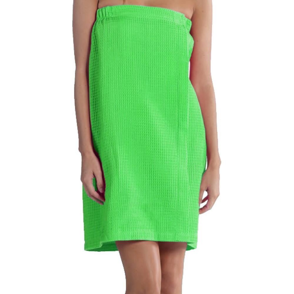 Cotton Blended Waffle Women's Wrap, Spa Bath Wrap Towel for Ladies