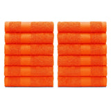 Terry Cotton Washcloth Towels - Set of 12