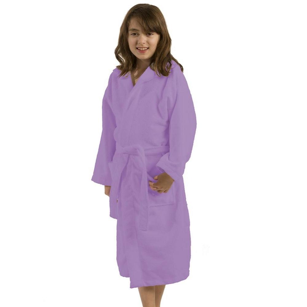 Microfiber Hooded Kids Bathrobes