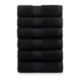 Terry Cotton Hand Towels - 520 Gsm - Set of 6
