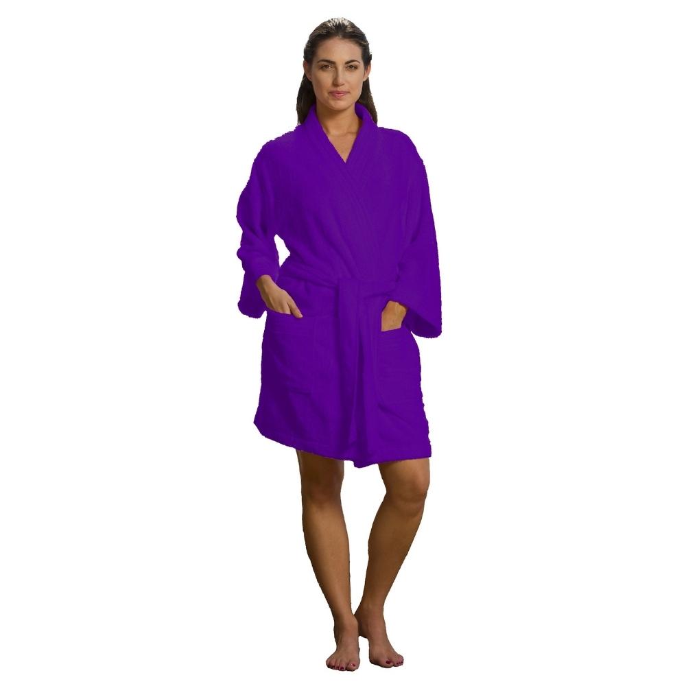 Thigh Length Terry Bamboo Kimono Robes