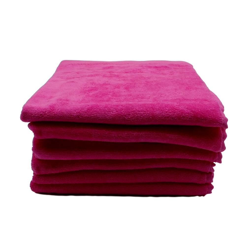 Terry Velour Hand Towels - Set of 6