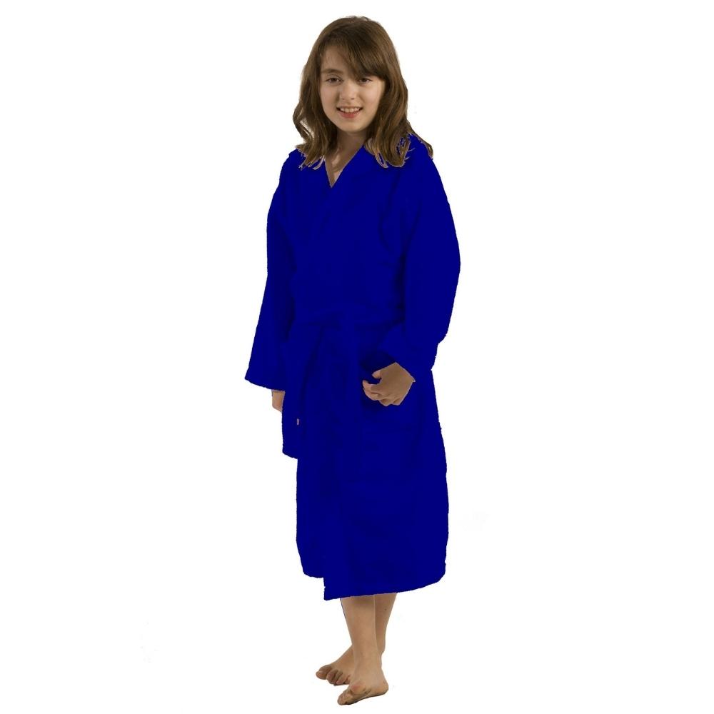 Microfiber Hooded Kids Bathrobes