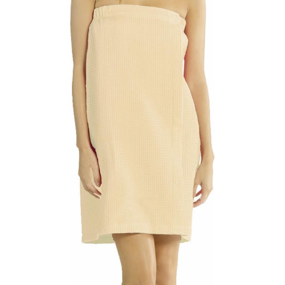 Cotton Blended Waffle Women's Wrap, Spa Bath Wrap Towel for Ladies