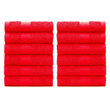 Terry Cotton Washcloth Towels - Set of 12