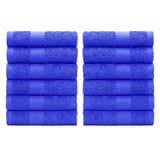 Terry Cotton Washcloth Towels - Set of 12