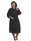 Microfiber Hooded Adult Bathrobes - view 9