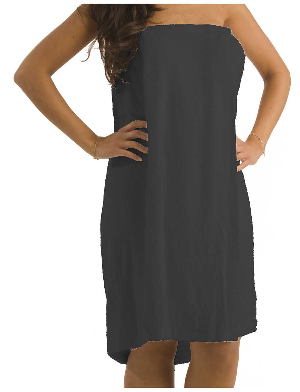 Terry Microfiber Spa Wrap with Pocket
