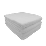 Terry Velour Bath Towels - Set of 4