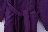 Microfiber Hooded Adult Bathrobes