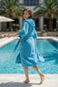 Microfiber Coral Fleece Hooded Adult Bathrobes - view 20