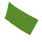 360 GSM Polka Dot Velour Beach Towel - Oversized