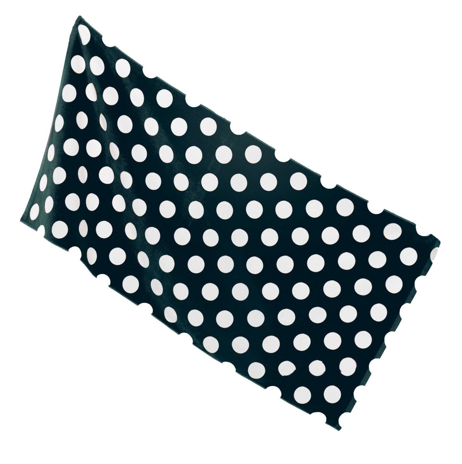 360 GSM Polka Dot Velour Beach Towel - Oversized