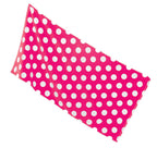 360 GSM Polka Dot Velour Beach Towel - Oversized