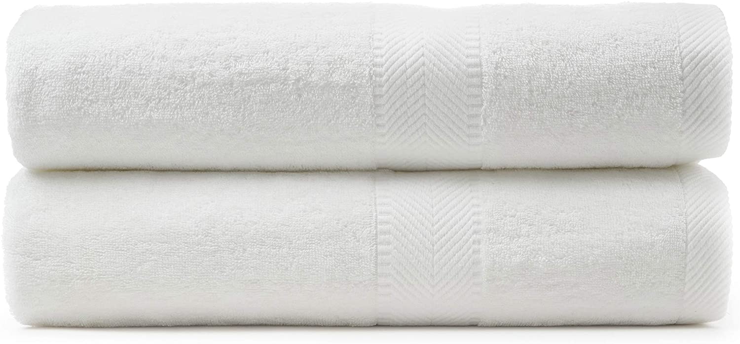 Terry Cotton Extra Large Size Bath Towels -Bath Sheet Towels - view 13