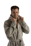 Unisex Sweatshirt Hooded Robes - Full Length