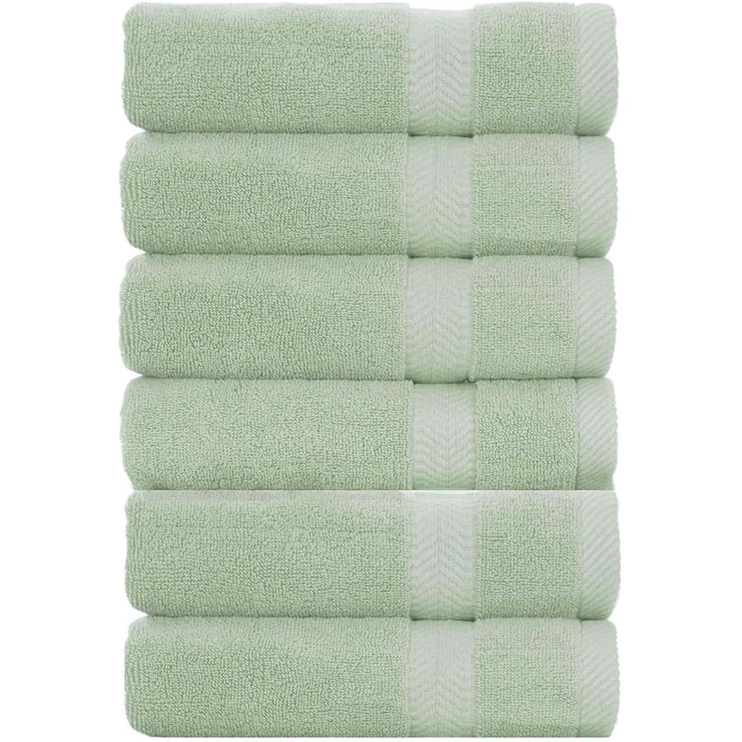 540 GSM Terry Cotton Hand Towels - Set of 6