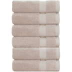 540 GSM Terry Cotton Hand Towels - Set of 6
