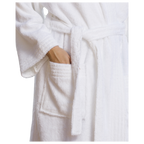 500 GSM Rayon Cotton Kimono Robe for Women - Thigh Length
