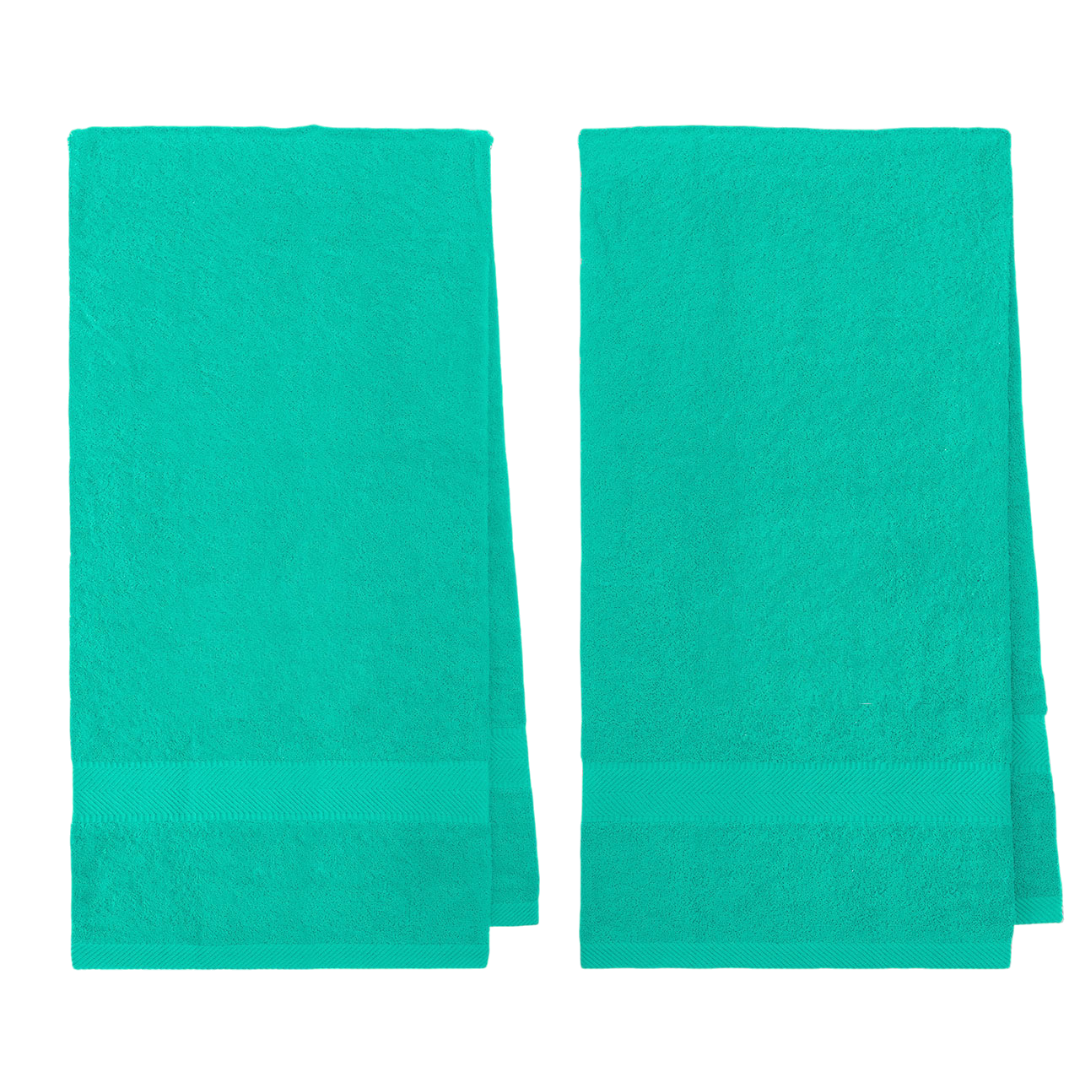 660 GSM Personalized Terry Cotton Bath Towels Set of 2 Main image