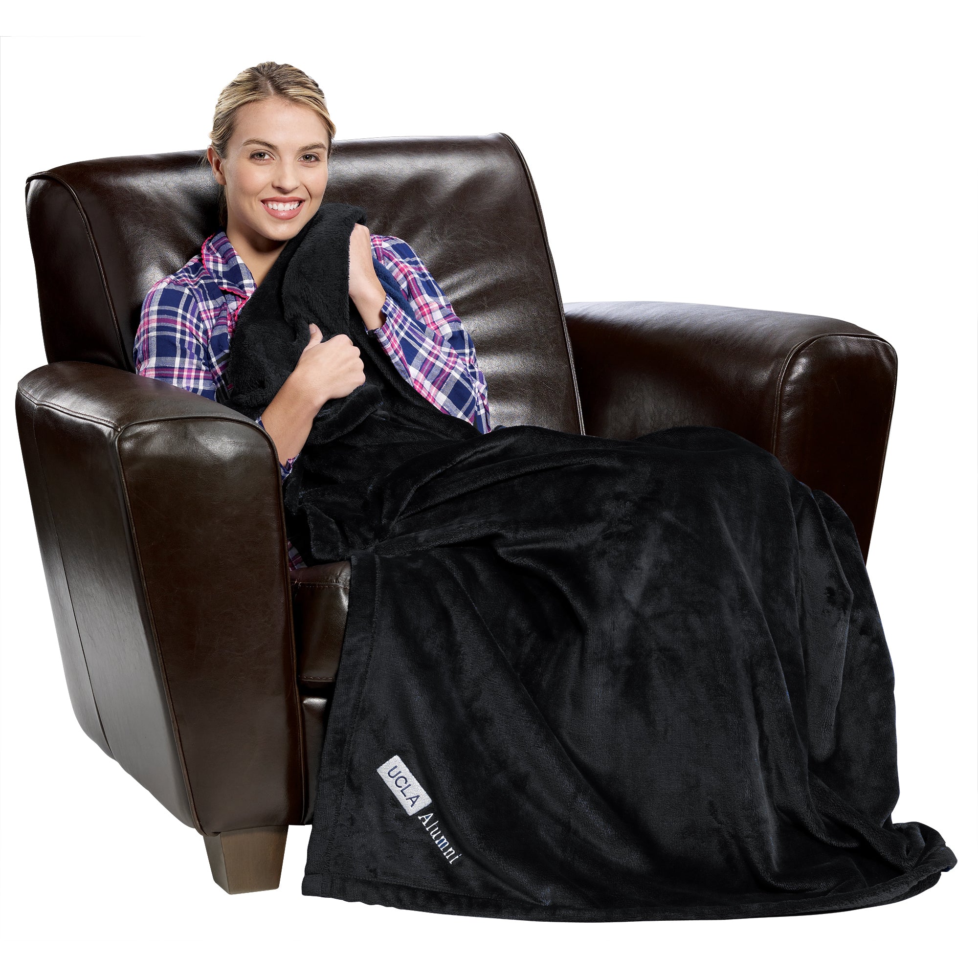Oversize Tahoe Microfleece Throw - 60 x 80 inches Secondary image