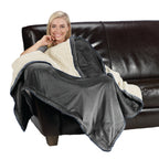 Micro Mink Sherpa Throw 2-Sizes - view 3