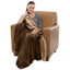 Rustic Ranch Mink Throw Blanket - 50 x 60 inches