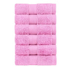 540 GSM Terry Cotton Hand Towels - Set of 6