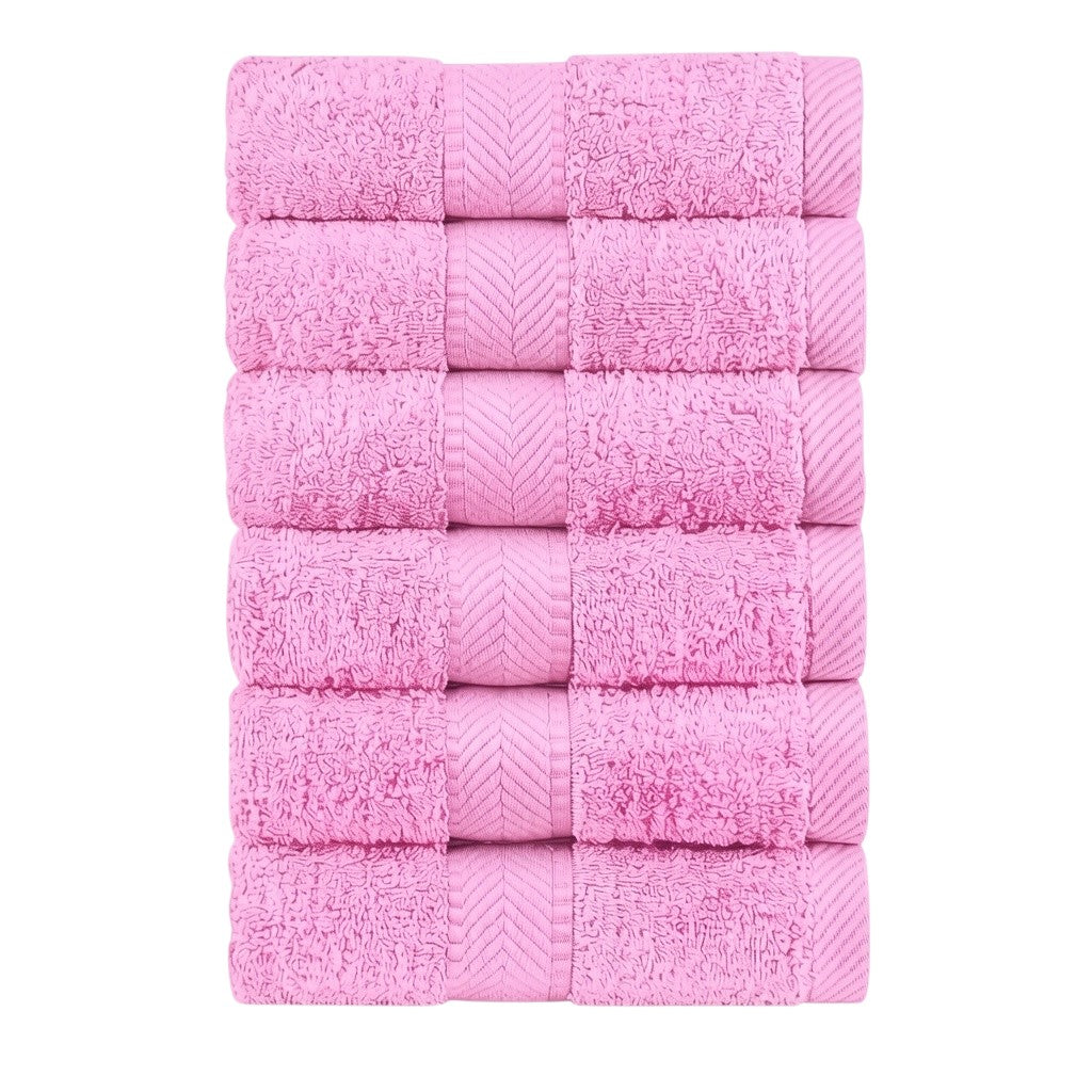 540 GSM Terry Cotton Hand Towels - Set of 6