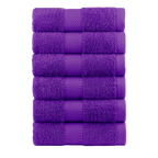 540 GSM Terry Cotton Hand Towels - Set of 6