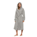 Unisex Sweatshirt Hooded Robes - Full Length