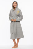 Unisex Sweatshirt Hooded Robes - Full Length