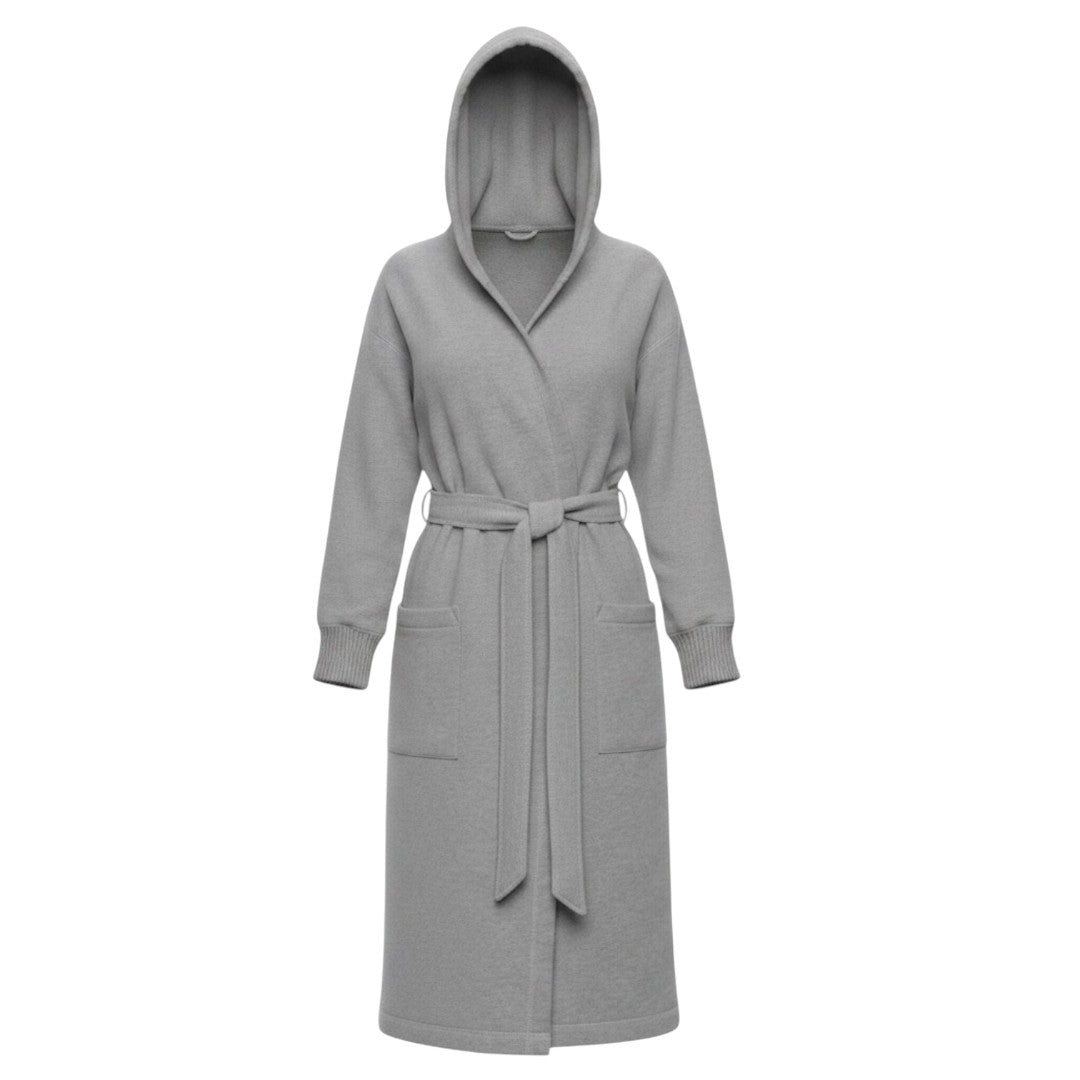 Unisex Sweatshirt Hooded Robes - Full Length