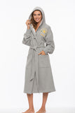 Unisex Sweatshirt Hooded Robes - Full Length