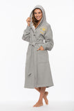 Unisex Sweatshirt Hooded Robes - Full Length